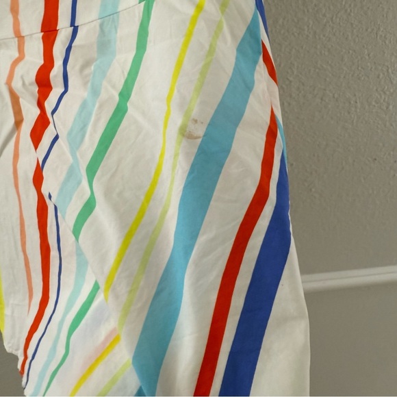 Crosby by Mollie Burch Rainbow Striped Mini Dress Size Small - Picture 7 of 8